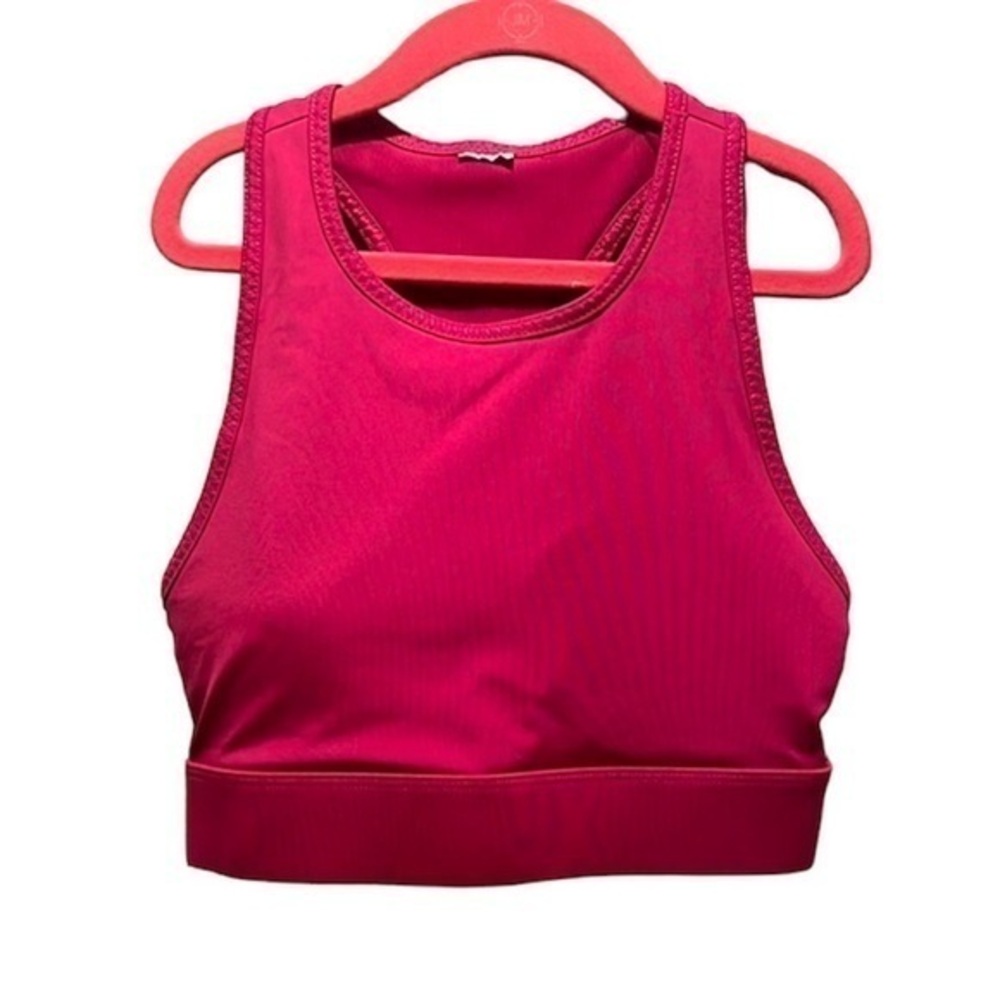 Fabletics Women’s High Neck Sports Bra Pink Size XS